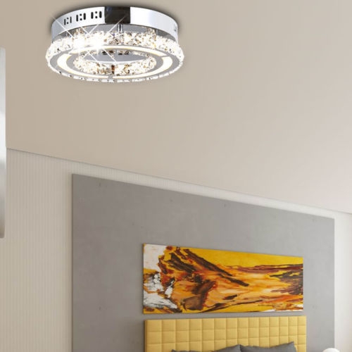 Lampa Kryształowa RING 30cm K054
